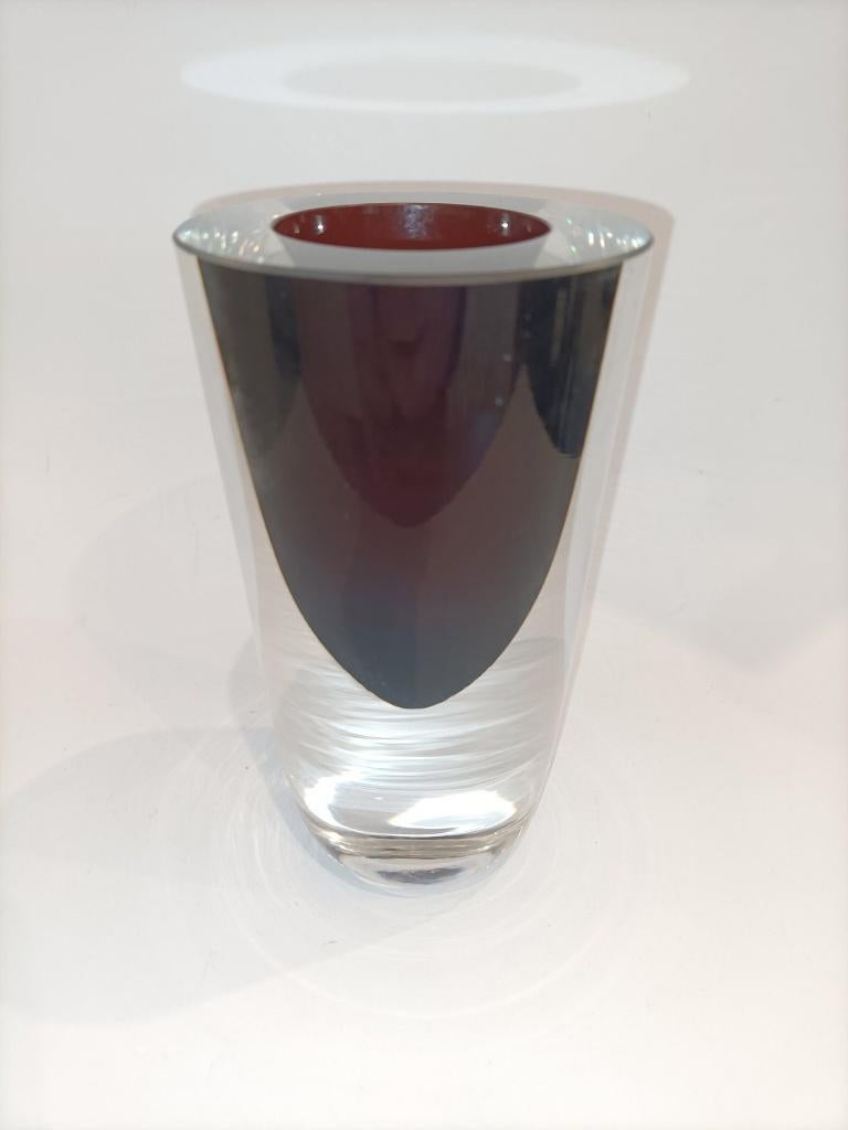 Murano (?) glazen vaas / Kosta Boda / Henry Dean / Habrat, Ophalen of Verzenden