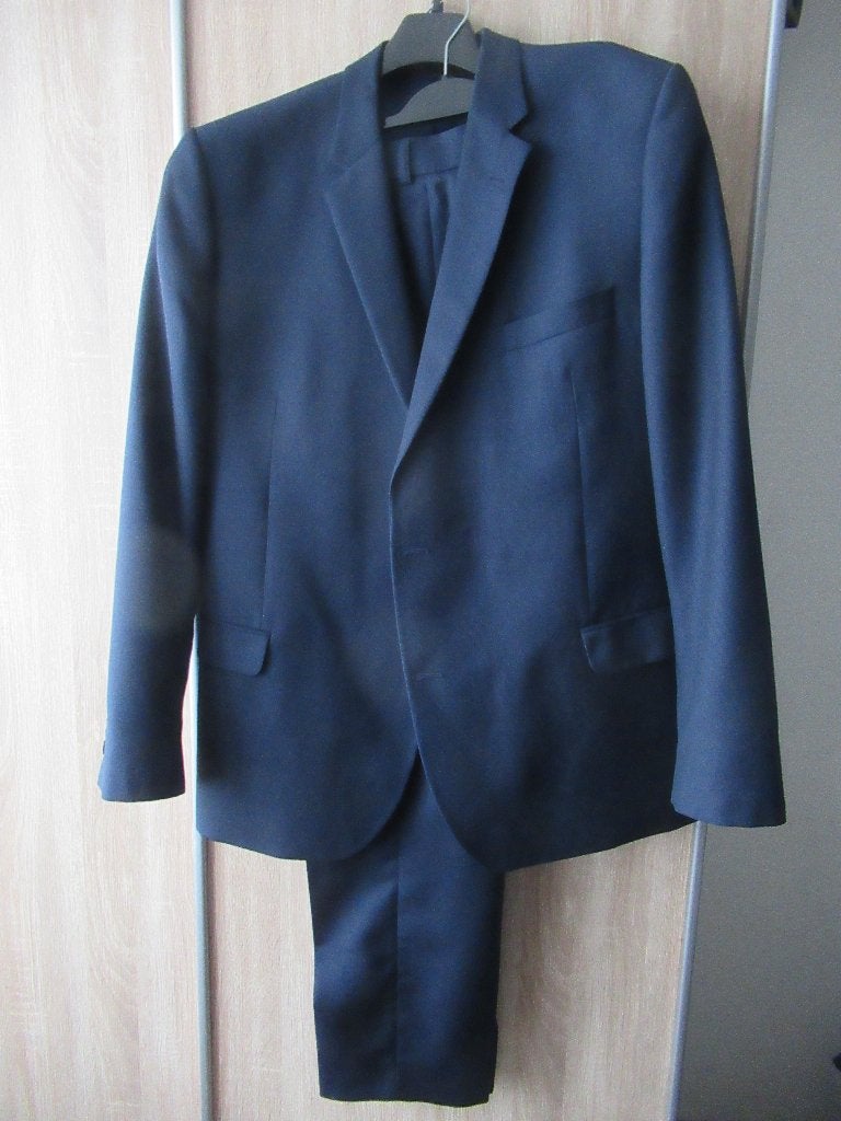 Business Kleding: 2 Kostuums (maat 56 - XL/XXL), Verzenden, Gedragen, Maat 56/58 (XL), Blauw