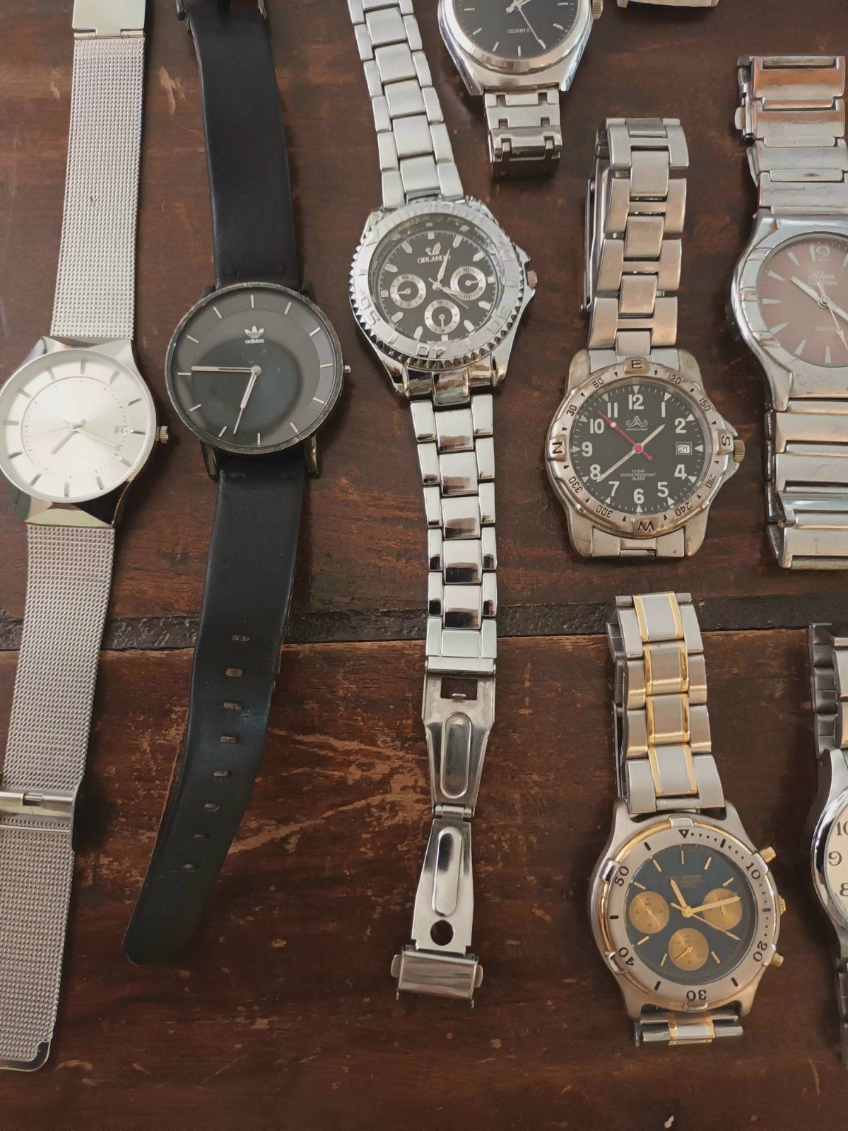 35 stuks werkende (vintage) Horloges, Ophalen of Verzenden, Gebruikt, Staal, Overige merken