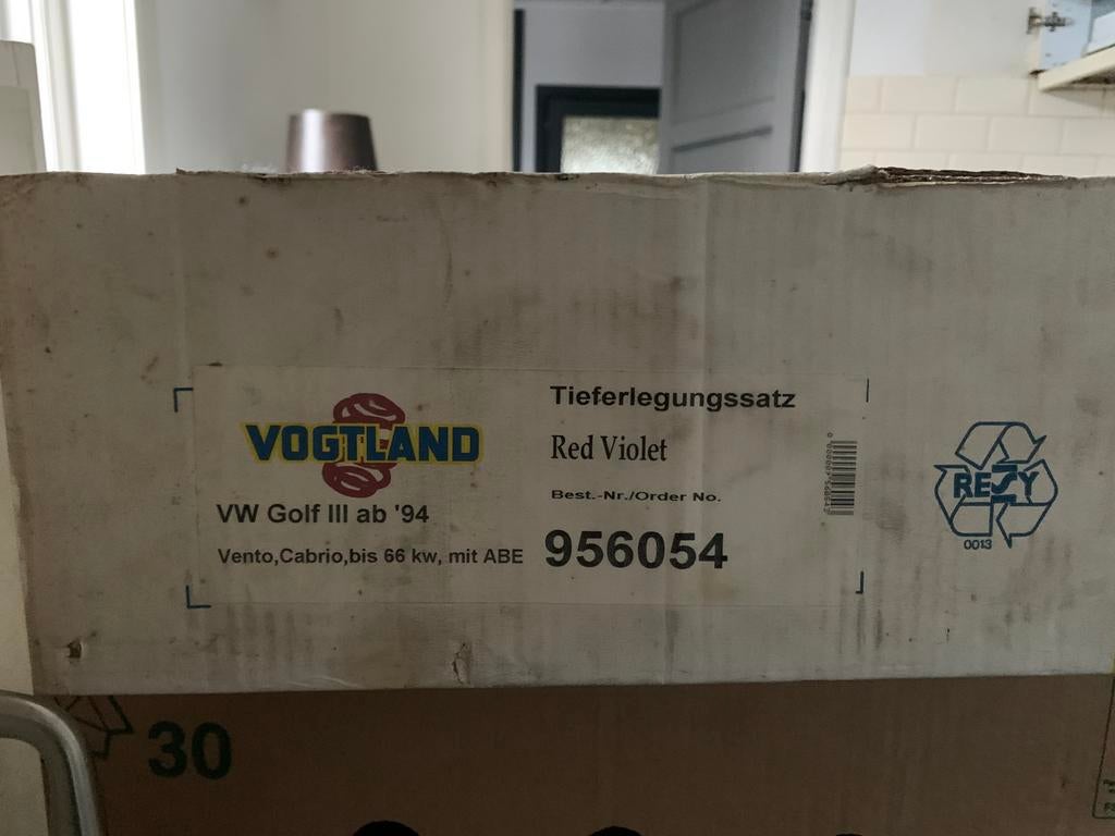 Verlagingsveren Golf 3, Auto-onderdelen, Ophanging en Onderstel, Ophalen of Verzenden, Gebruikt, Volkswagen