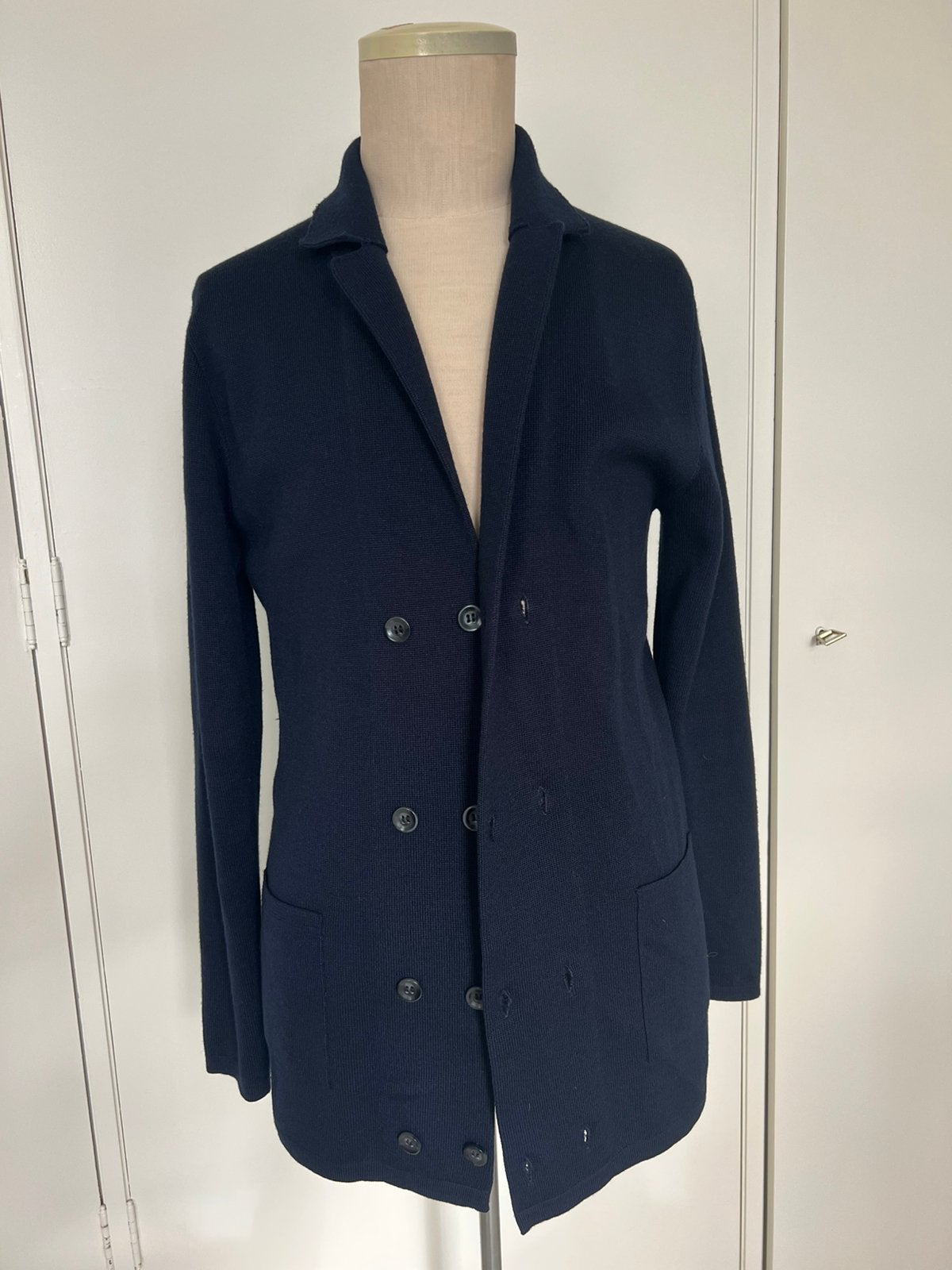 Emporio armani, Verzenden, Zo goed als nieuw, Maat 48/50 (M), Blauw