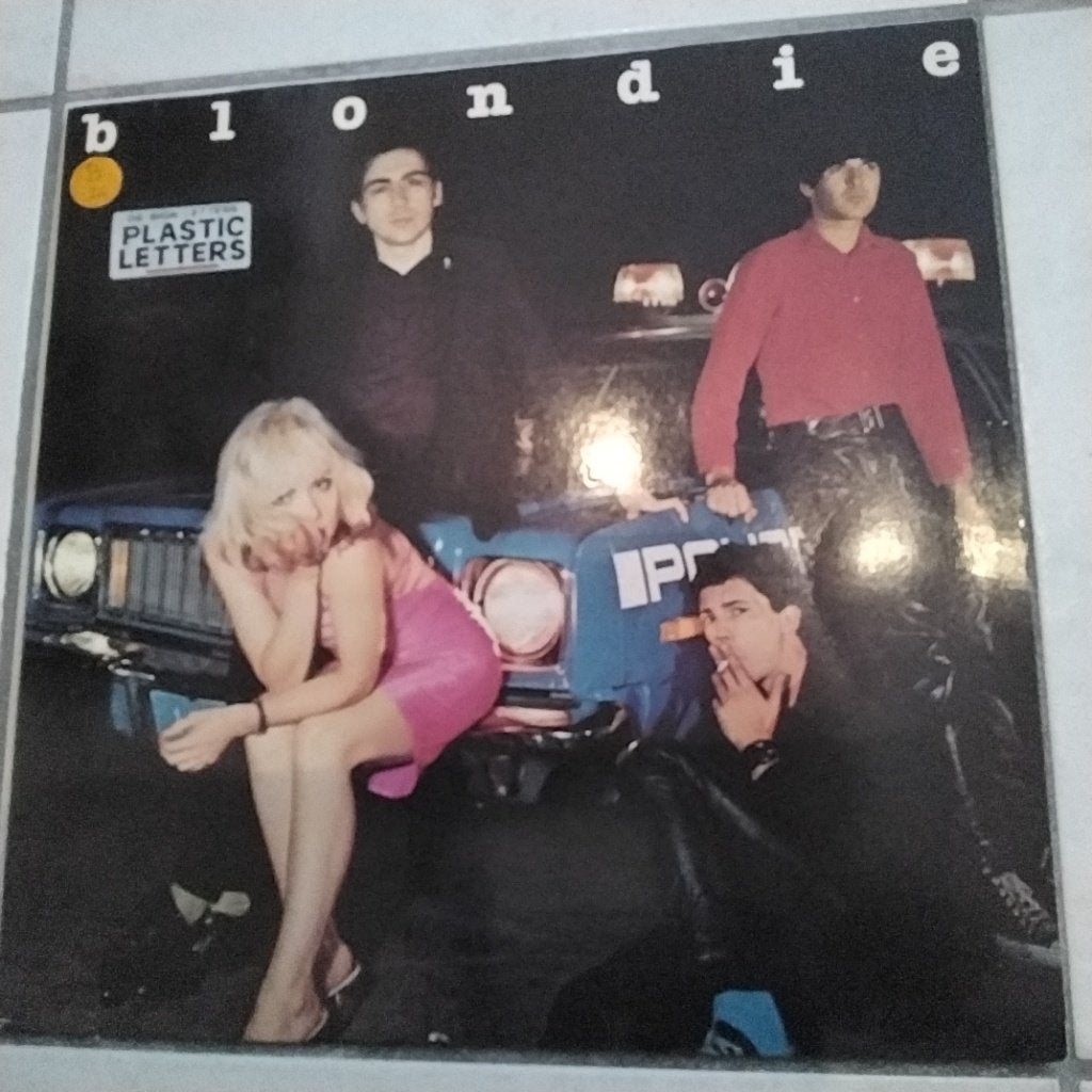 Blondie  -  LP  - Plastic letters, Beschermende buitenhoes, Ophalen of Verzenden, LP