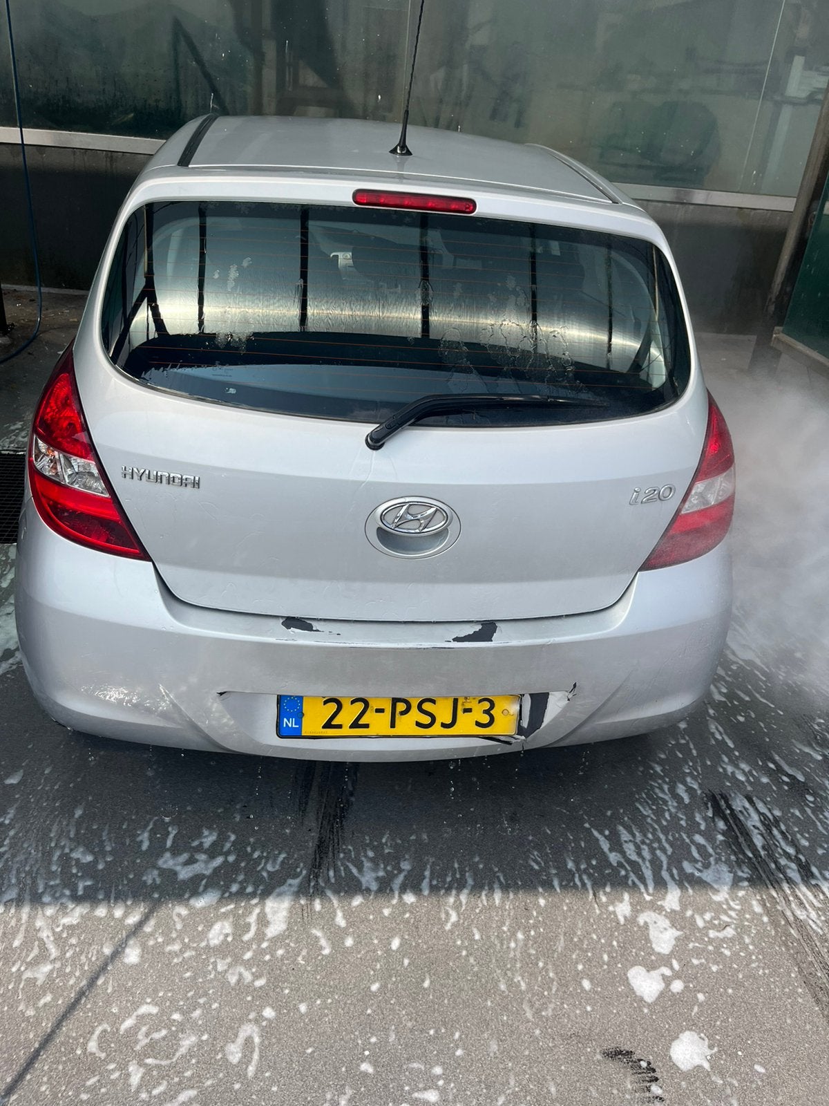 Hyundai i20 1.2 5-DRS 2011 Grijs: LET OP! APK verloopt 29-10, Auto's, 450 kg, 31 €/maand, 4 cilinders, Origineel Nederlands