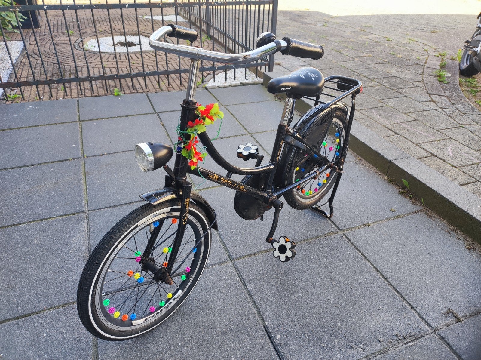 Kinderfiets Popal - 18 inch, Ophalen, Gebruikt, Minder dan 49 cm, Popal