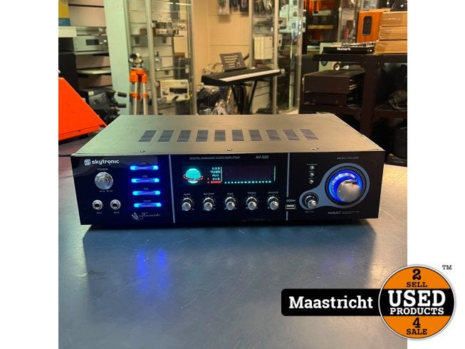 Skytronic AV-320 Digital Karaoke Audio Amplifier, Flex Ltd., Zo goed als nieuw, https://flex.com/contact-us, Nobelstraat 10, 5807 GA Oostrum LB, Limburg, Nederland