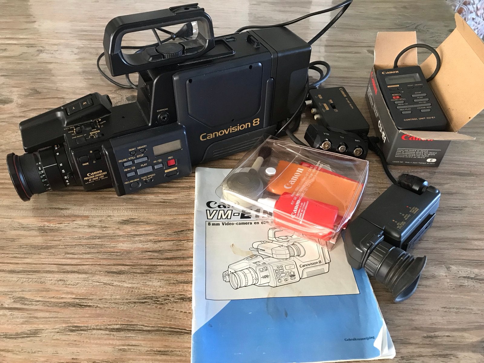 Canon Canovision 8 VM-E1N 8mm Videocamera met accessoires, Ophalen of Verzenden, 8mm, Camera