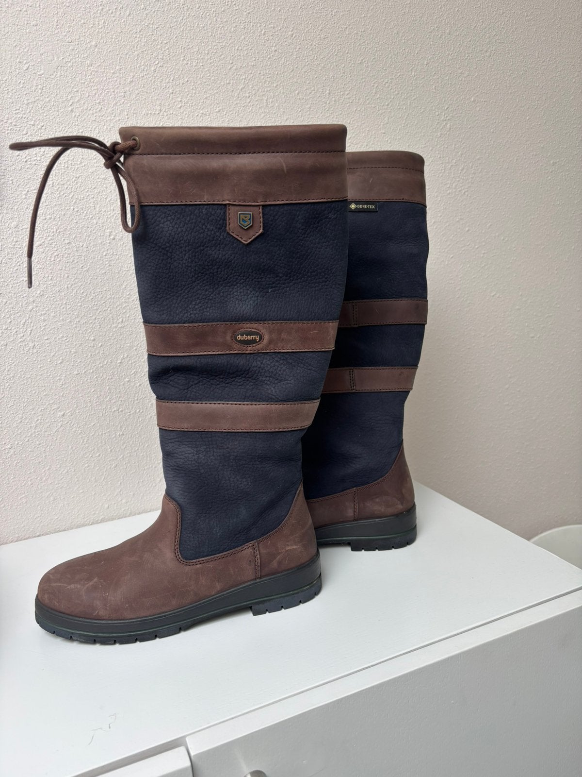 Dubarry laarzen, zeer goed merk,zo nieuw 38, Ophalen of Verzenden, Zo goed als nieuw, Blauw, Hoge laarzen