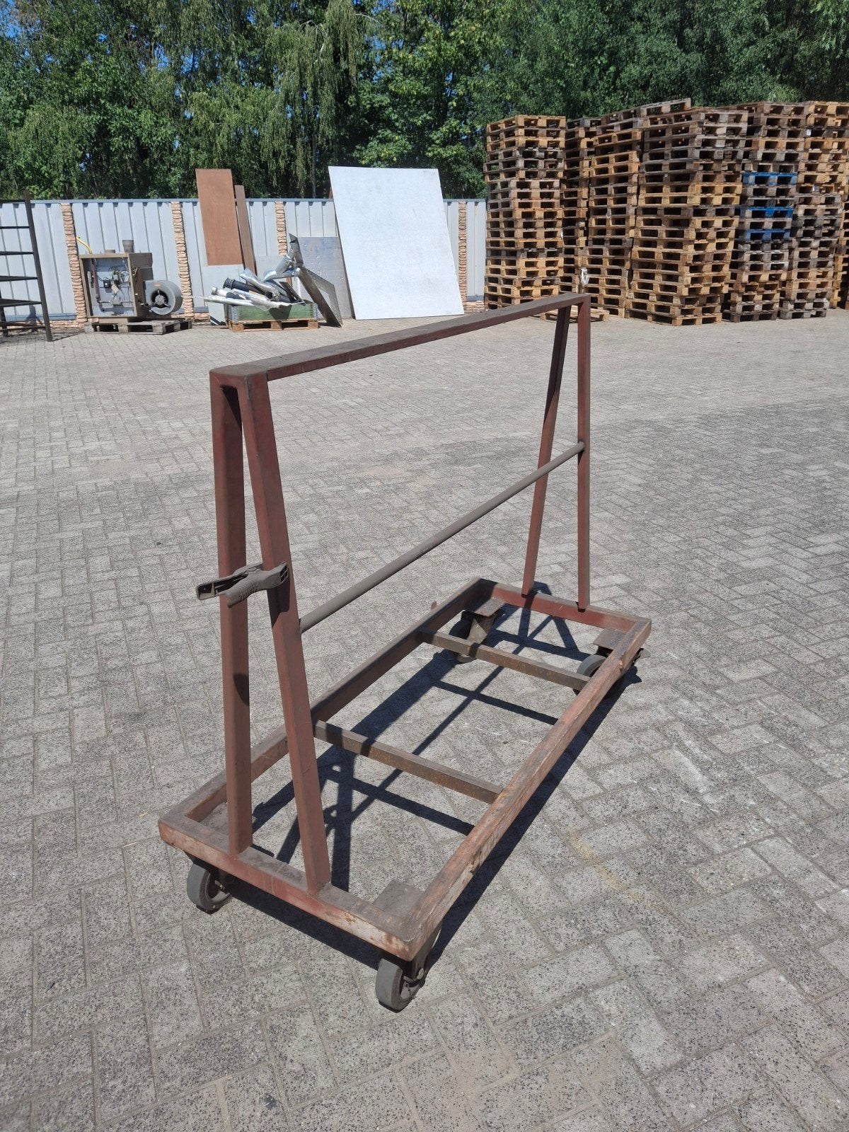 Robuuste Transportkar op Wielen platen kar, Ophalen of Verzenden