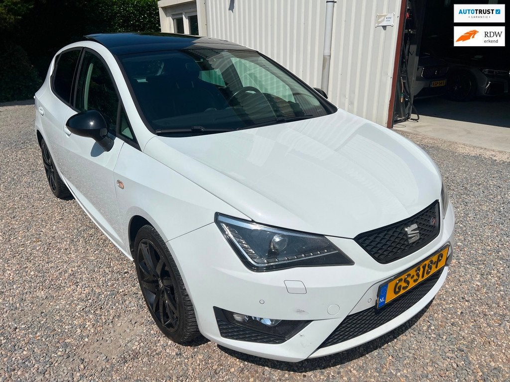 Seat Ibiza SC 1.0 EcoTSI FR SPORT PANORAMA.XENON-LED.LEER.NA, Auto's, Seat, Bedrijf, Te koop, Ibiza, ABS, Achteruitrijcamera, Airbags