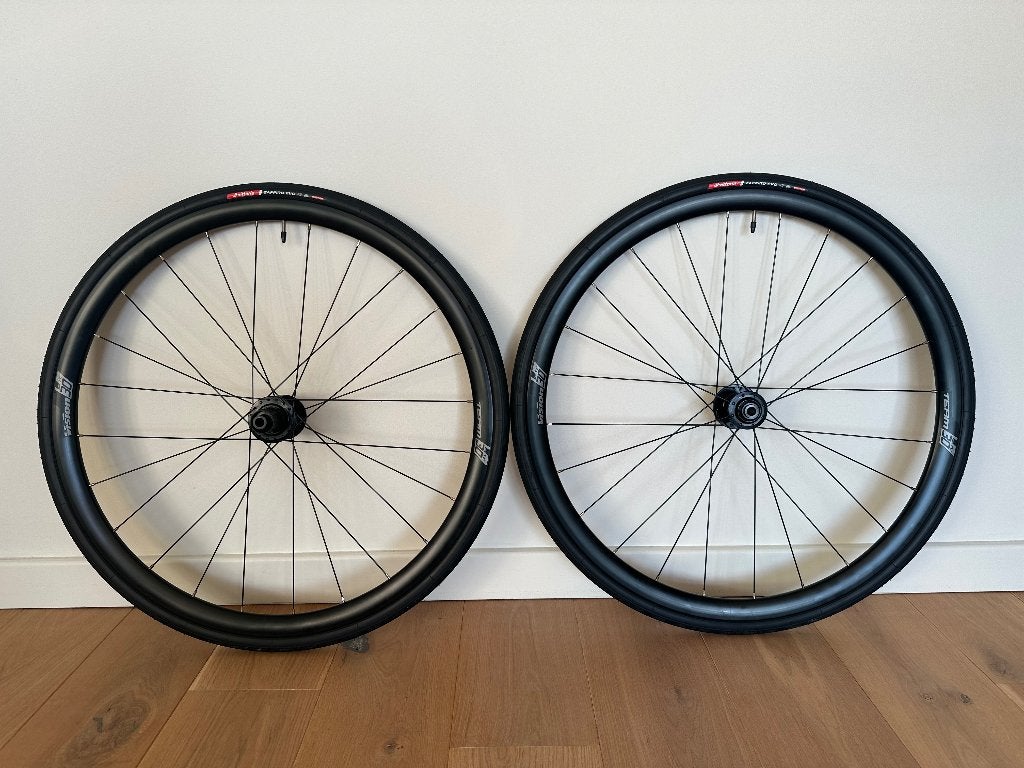 Wielset Vision Team disc 30 mm, Zo goed als nieuw, Vision, Aluminium, Racefiets