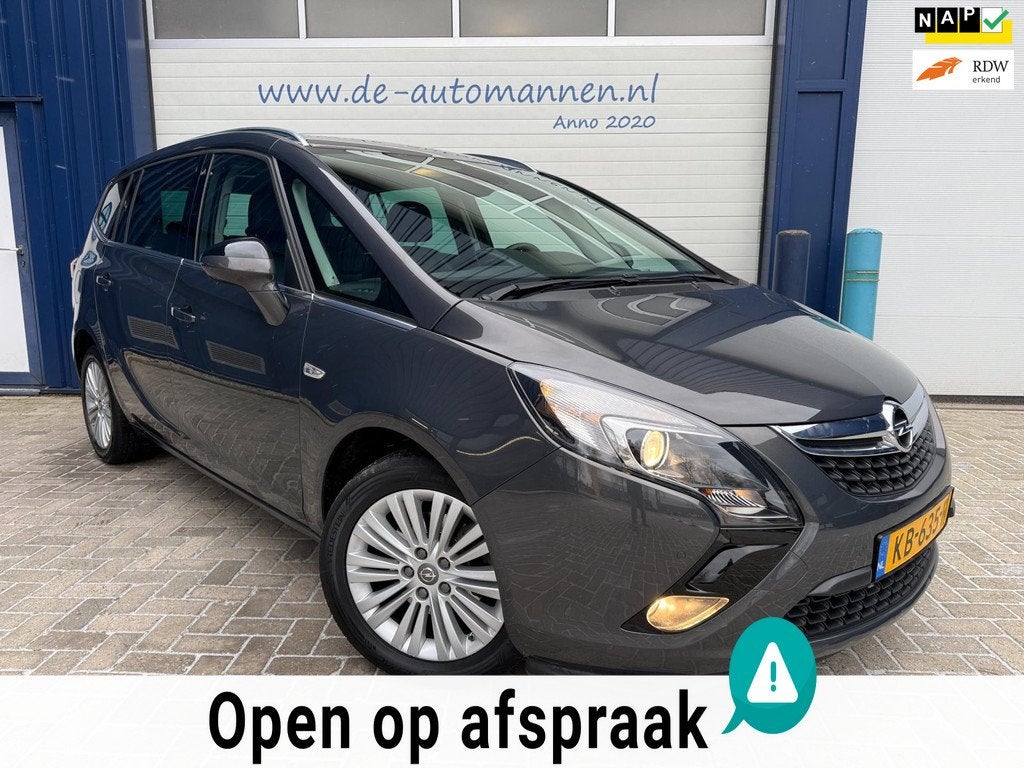 Opel Zafira Tourer 1.4 Turbo 140 pk Automaat Edition 7pers /, 15 km/l, Gebruikt, 4 cilinders, 7 stoelen