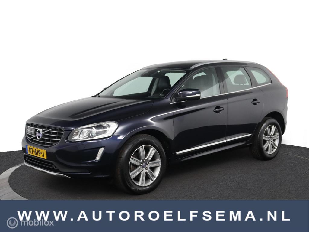 Volvo XC60 2.0 D4 FWD Nordic+|Bliss|adapt cruise|Cam|Stuur&S, Auto's, Euro 6, 1969 cc, Blauw, Leder
