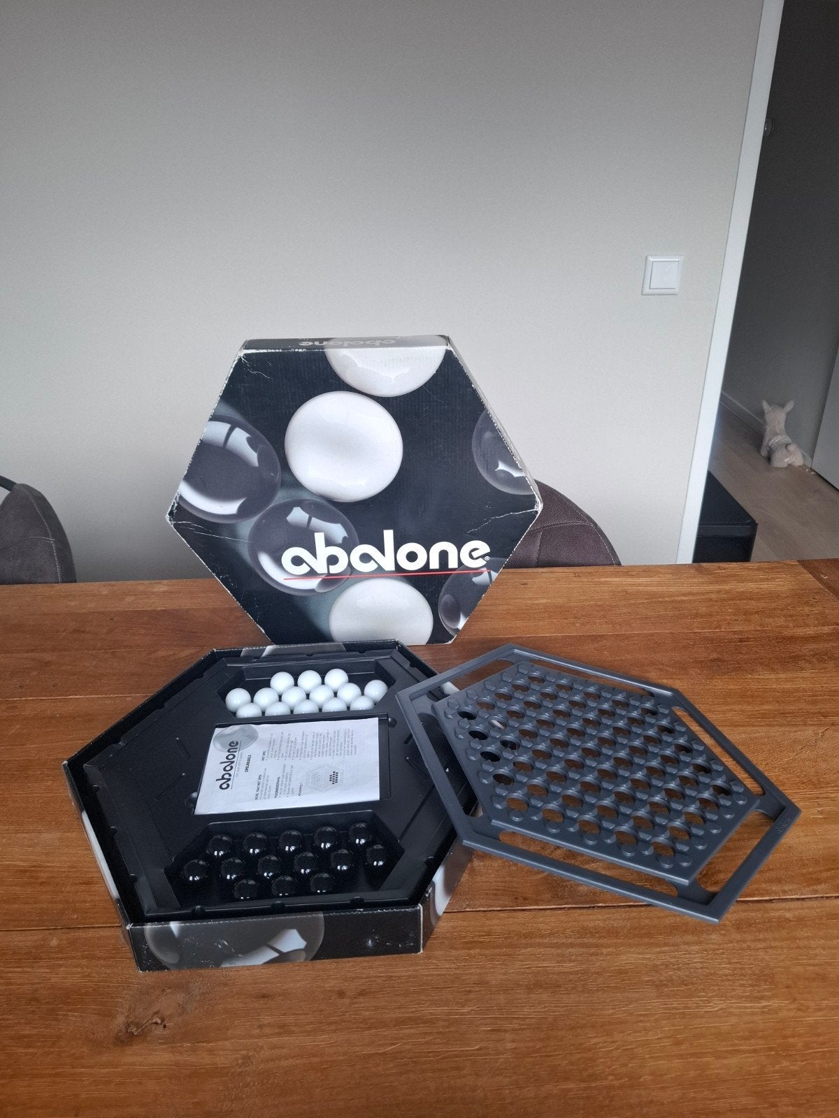 Abalone bordspel - Strategisch spel voor 2 spelers, Een of twee spelers, Ophalen of Verzenden, Gebruikt, Goliath