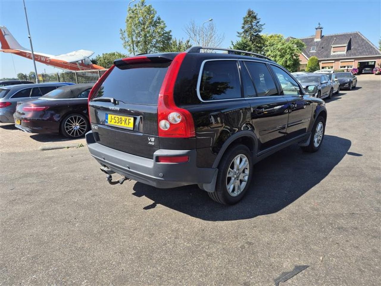 Volvo XC90 4.4 V8 (bj 2005, automaat), Info@volvocars.com, Zwart, Volvo Car Germany GmbH, Benzine