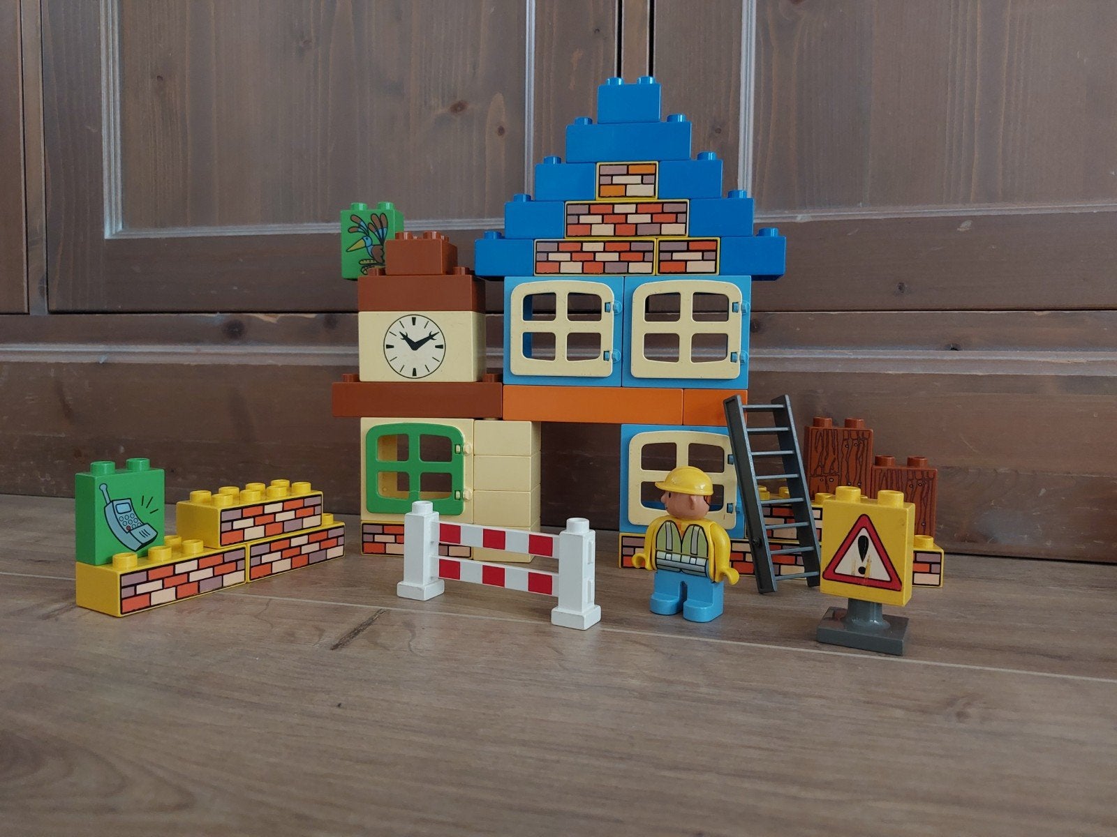 Grote partij Duplo met diverse sets en figuren, Ophalen, Inclusief minifiguren, Gebruikt, Duplo