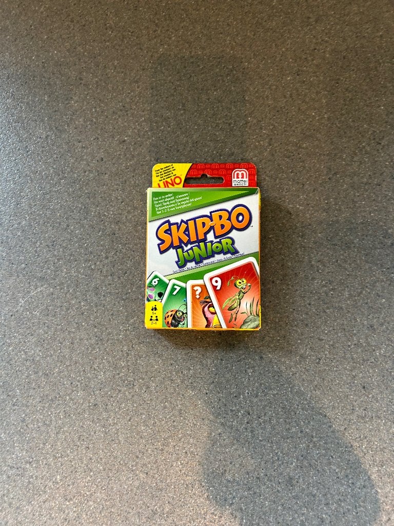 Skip-Bo junior, Hobby en Vrije tijd, Ophalen of Verzenden, Gebruikt