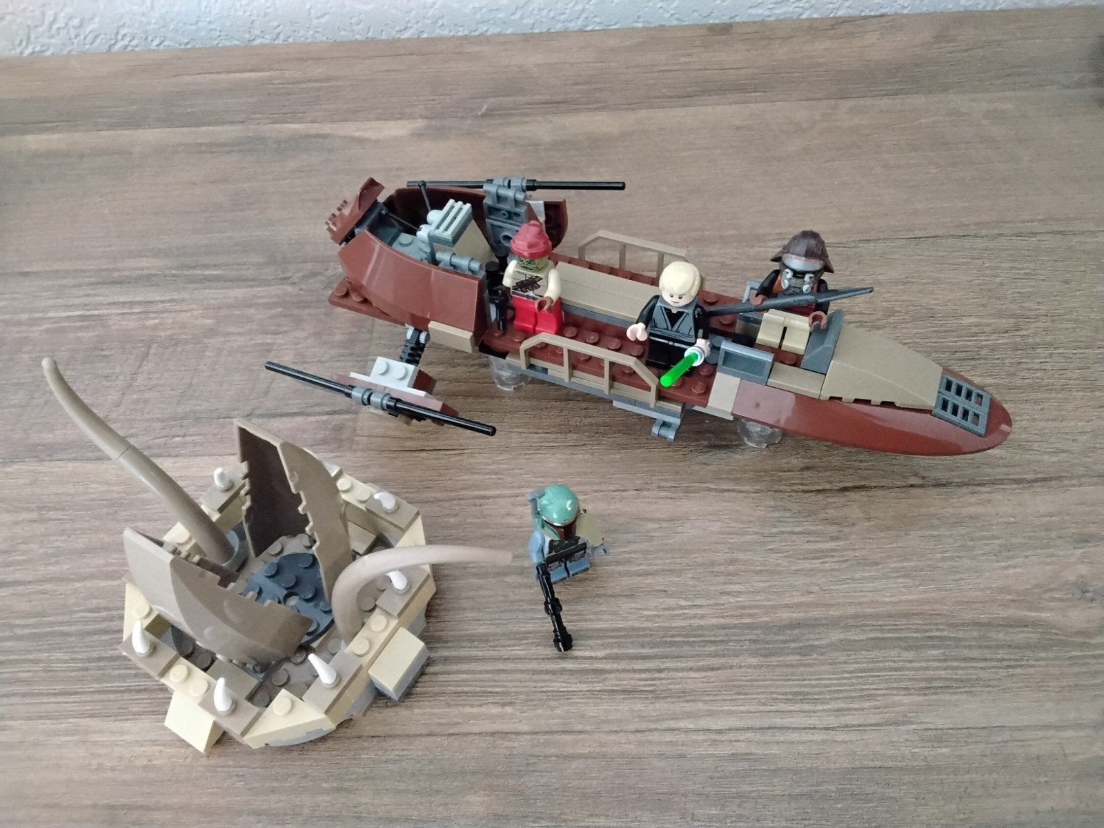 LEGO STAR WARS Desert Skif - 9496

compleet zonder boekje of, Ophalen of Verzenden