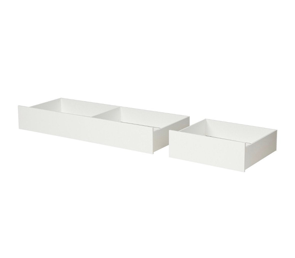 IKEA SMÅSTAD Bedlade/Opberglade Wit - Nieuwstaat, Ophalen, Zo goed als nieuw, 140 tot 160 cm, Minder dan 70 cm