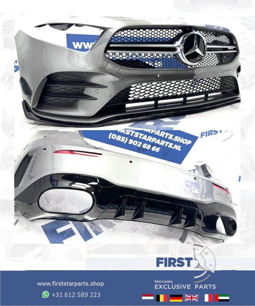 BUMPERS W177 A KLASSE A35 AMG PAKKET AERO BUMPER SET Origine, Gebruikt, -, Ophalen of Verzenden, Bumper