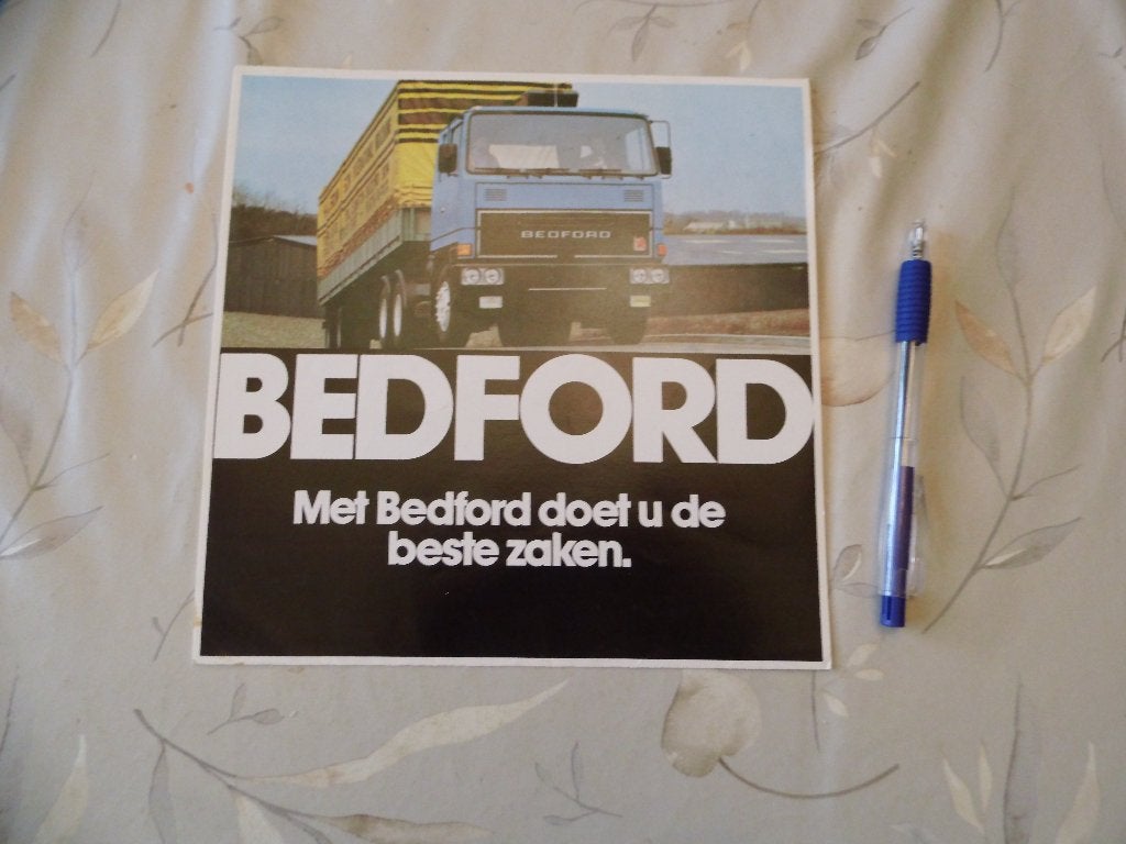 Bedford programma, Verzenden, Zo goed als nieuw, Overige merken