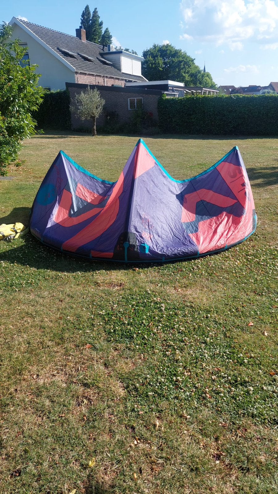 Duotone Dice SLS 7 meter 2023 + clickbar, Watersport en Boten, Kitesurfen, Ophalen, Geen board, Zo goed als nieuw, Kite