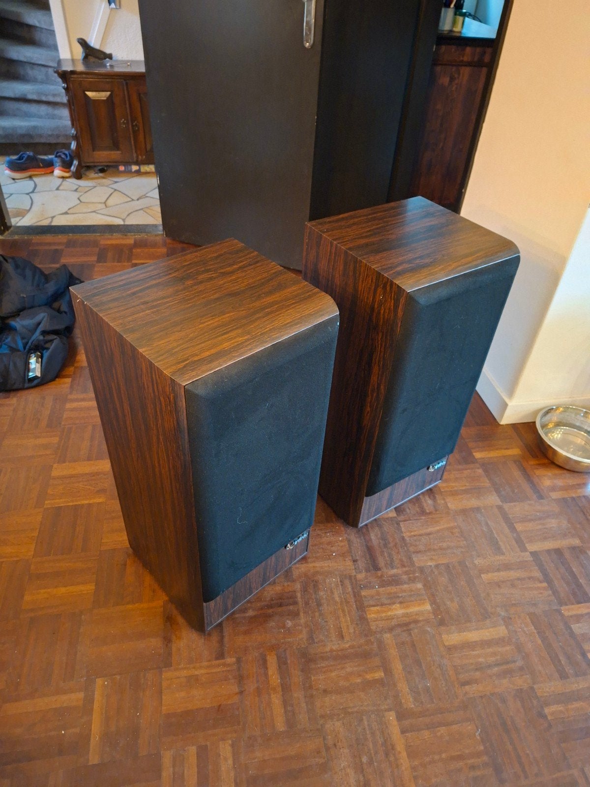 Infinity SM 112 Luidsprekers / speakers, 3 way, Vloerstaande luidspreker, Gebruikt, Geschikt voor surround/home cinema, Ophalen
