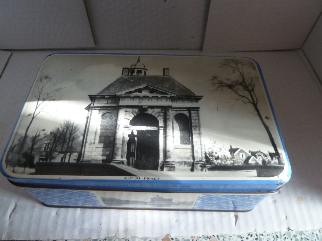 Enkhuizen Foto koek trommel, Ophalen of Verzenden, Zo goed als nieuw, Koek(jes)