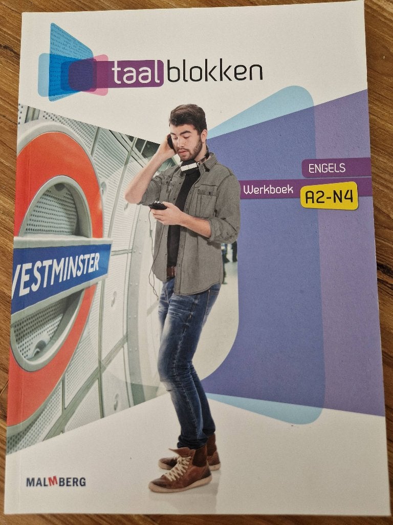 Taalblokken Engels werkboek, Boeken, Ophalen of Verzenden, Zo goed als nieuw, Overige niveaus, Engels