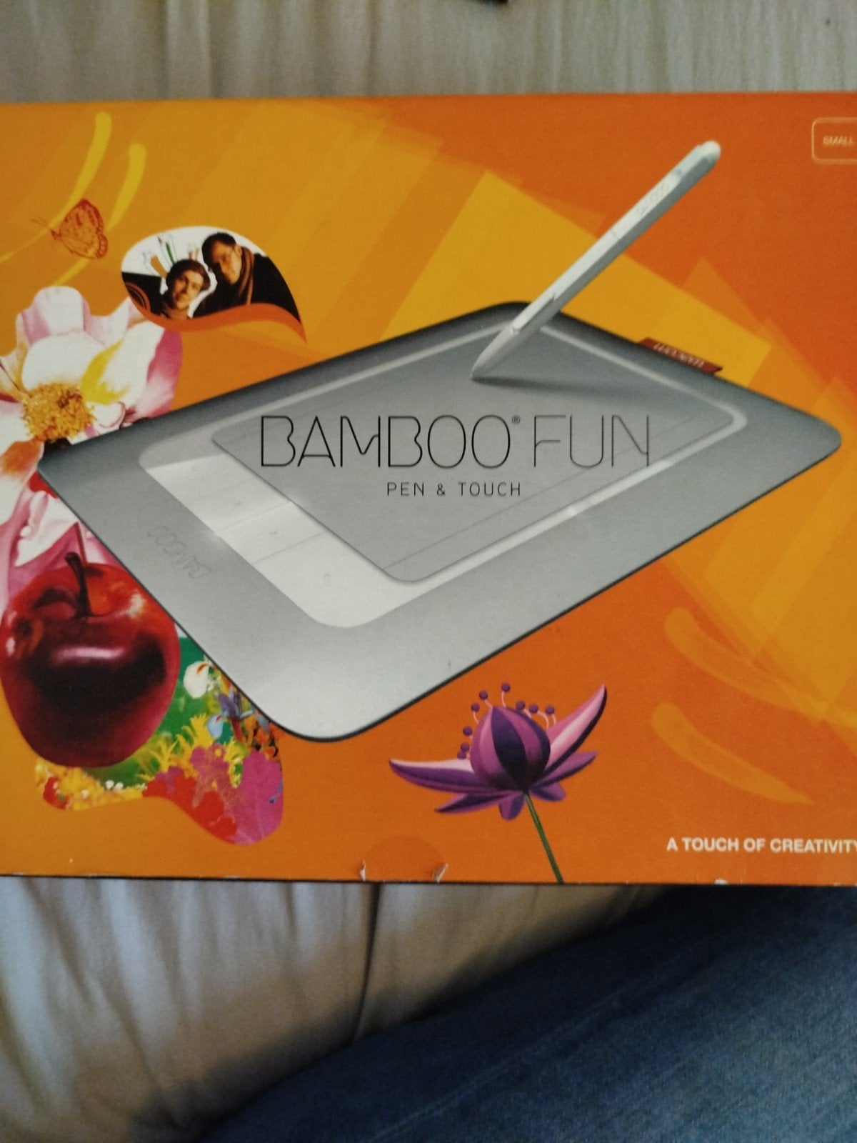 Wacom Bamboo Fun Pen & Touch tekentablet, Computers en Software, Multi-touch, Ophalen of Verzenden, Zo goed als nieuw, Wacom