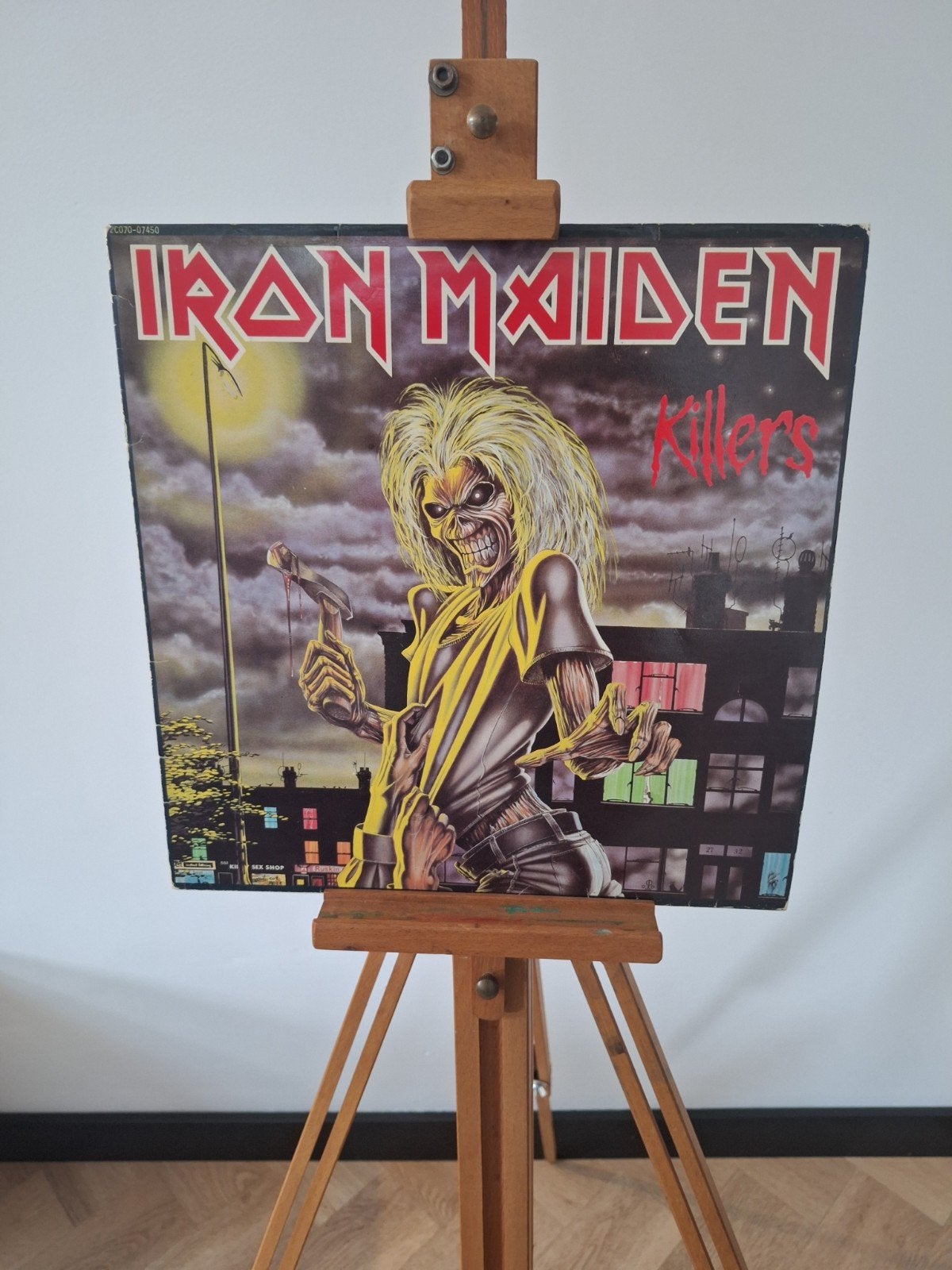 Iron Maiden - Killers (originele uitgave 1981), LP, Gebruikt, Hard Rock, Originele persing
