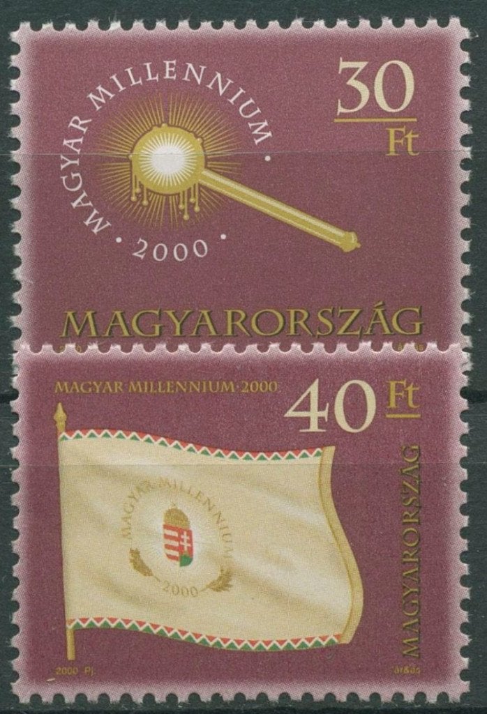 15-08 Hongarije MI 4571/2 postfris, Verzenden, Postfris
