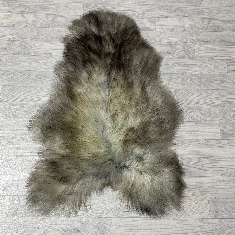 Schapenvacht IJslands multicolor 110x75cm #1893 | Lederstore, Landelijk, modern, Scandinavisch, industrieel, 100 tot 150 cm, Nieuw