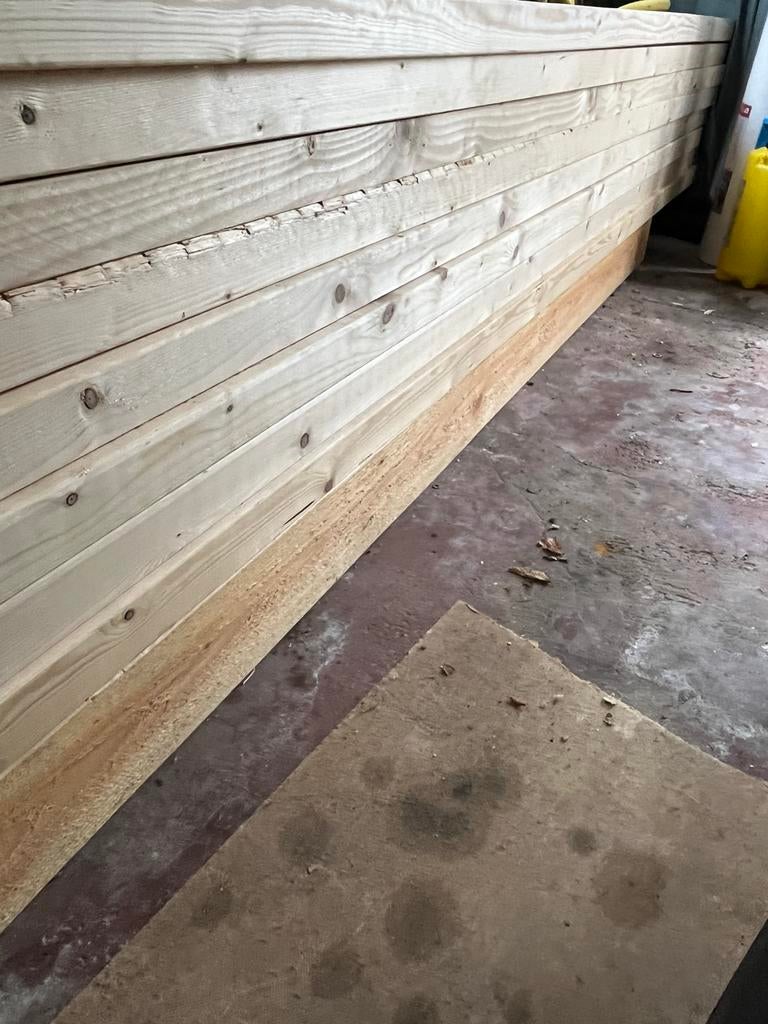 Vuren /larix, Ophalen, Zo goed als nieuw, 250 cm of meer, Planken