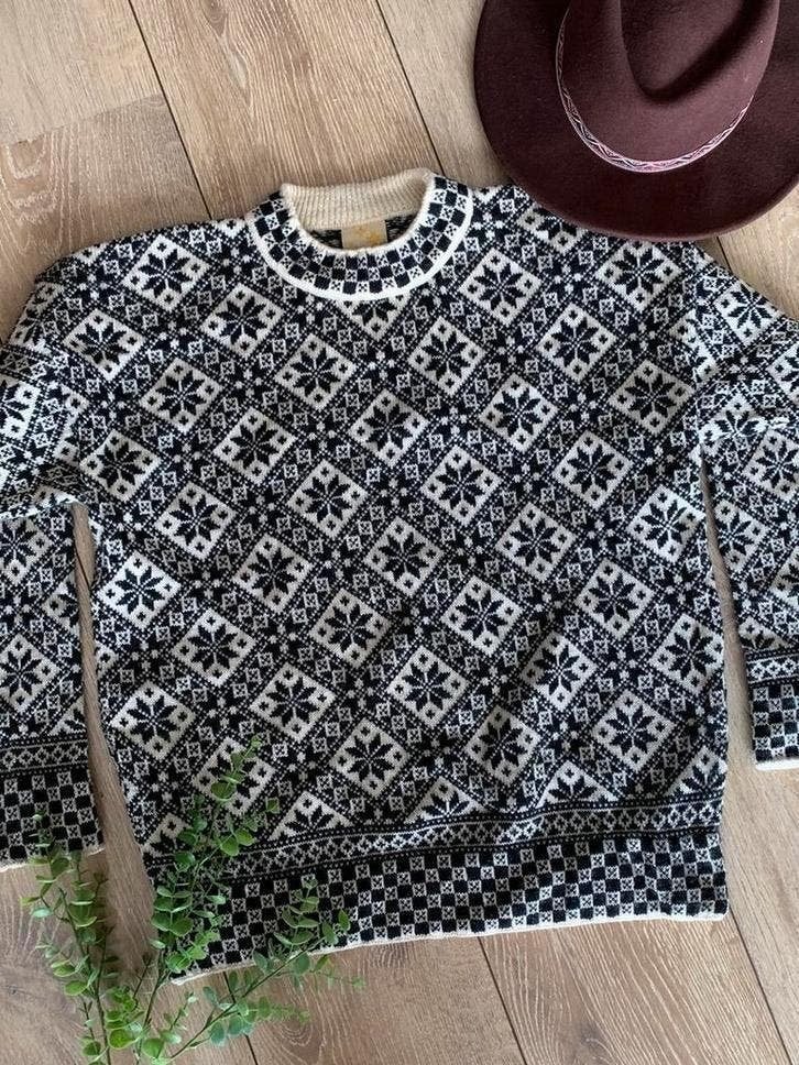 Dale of Norway wollen trui M bohemian wool jumper, Kleding | Dames, Truien en Vesten, Maat 38/40 (M), -, Zwart, -