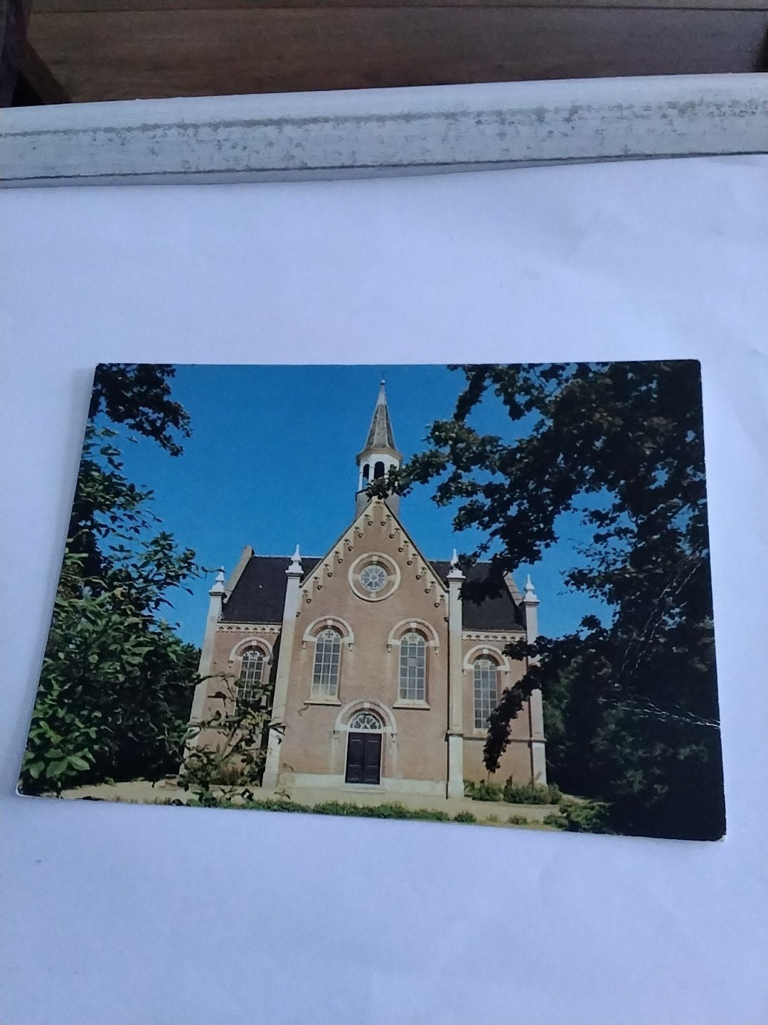 Ansichtkaart Warmond, Ned. Herv. Kerk, Verzamelen, Ophalen of Verzenden, 1960 tot 1980, Ongelopen, Zuid-Holland