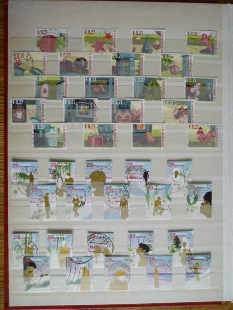 Kavel kerstzegels 2001 t/m 2012 gestempelde series, Postzegels en Munten, Postzegels | Nederland, Ophalen of Verzenden, Gestempeld
