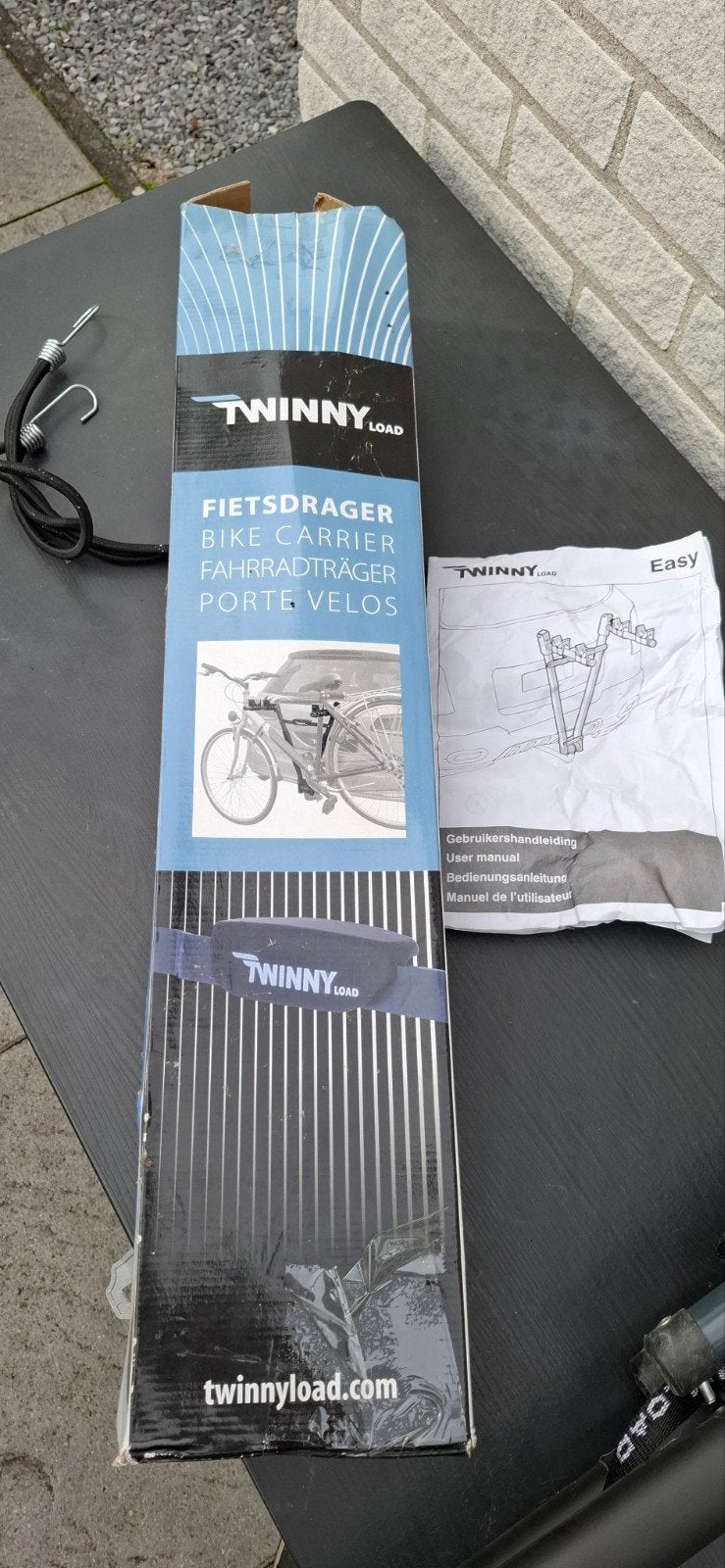 Twinny load easy fietsendrager, Auto diversen, Ophalen, Gebruikt, Trekhaakdrager