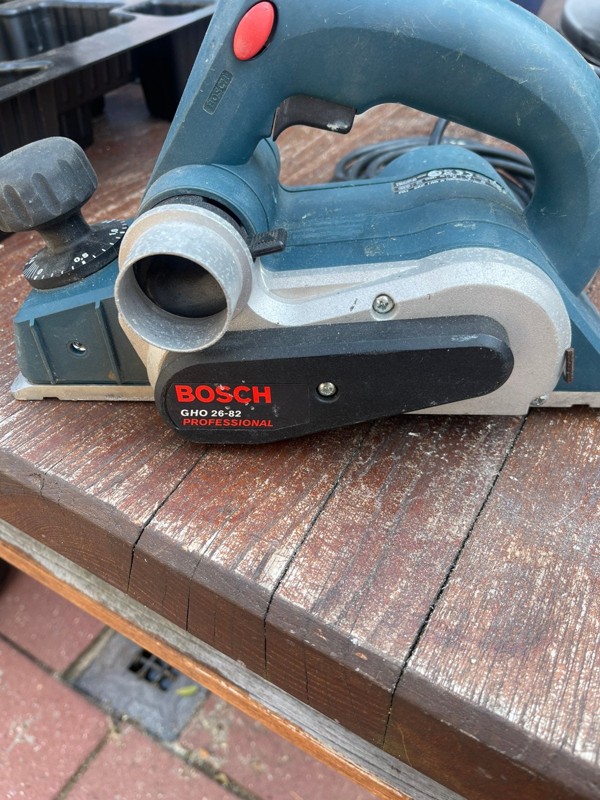 Bosch schaafmachine GHO 26-82, Ophalen of Verzenden, Zo goed als nieuw