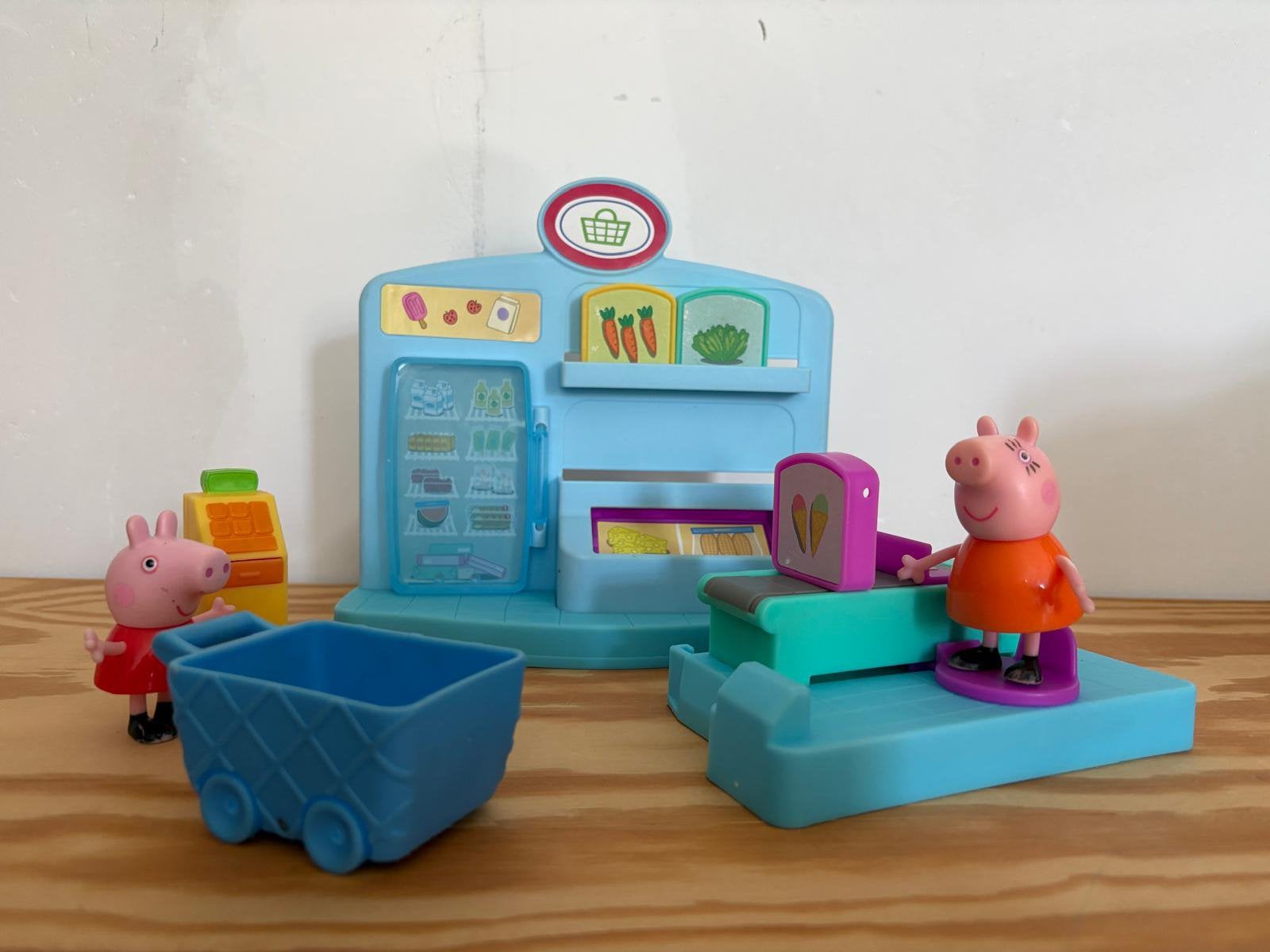 Peppa Pig winkel/supermarkt speelset, Ophalen, Zo goed als nieuw