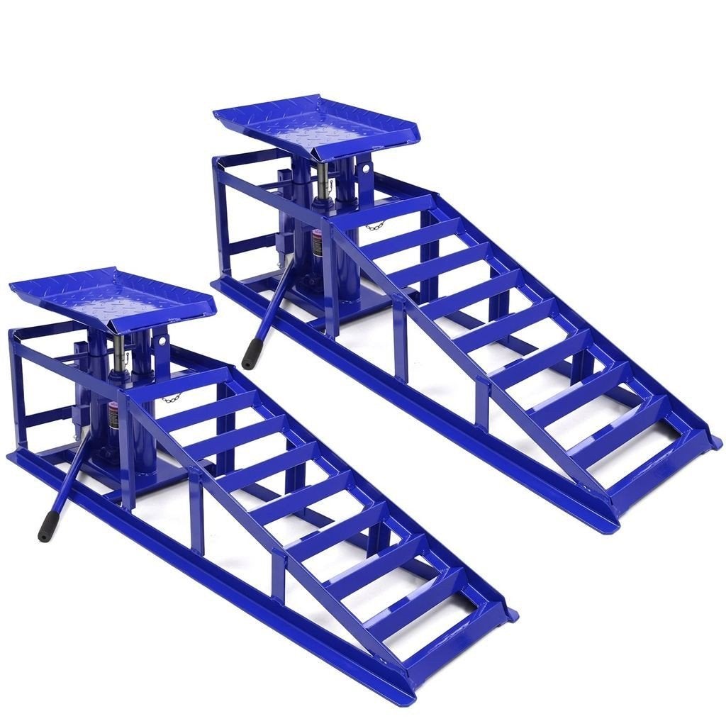 Auto Oprijplaten Hydraulische Hefbrug 3 Ton | Set van 2 Blau, Verzenden, Automotive Parts, A.parts@hotmail.nl, Trasmolenlaan 12 3447 GZ Woerden