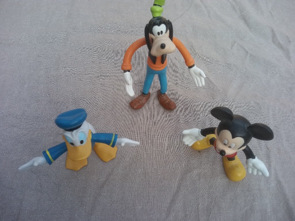 Disney Mickey Mouse Flexibel, Ophalen, Overige figuren, Zo goed als nieuw, Beeldje of Figuurtje