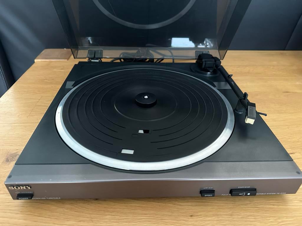 Sony PS-D707 Platenspeler, Gebruikt, Automatisch, Ophalen of Verzenden, Platenspeler