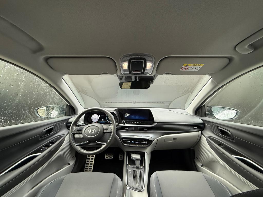 Hyundai Bayon 1.0 T-GDI Premium Automaat, Auto's, Hyundai, Automatische klimaatregeling, Wit, Origineel Nederlands, Bedrijf