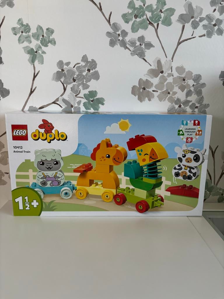 LEGO Duplo 10412 Dieren Trein - Nieuw in doos, Overige thema's, Nieuw, Ophalen of Verzenden, Duplo