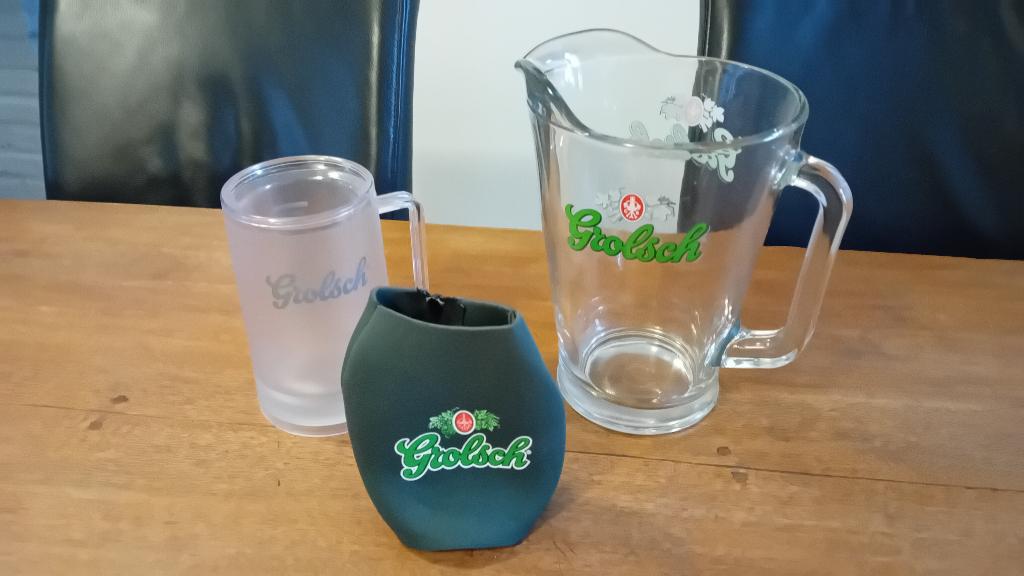 Grolsch Zomerpakket, Ophalen of Verzenden, Zo goed als nieuw, Pul(len), Grolsch