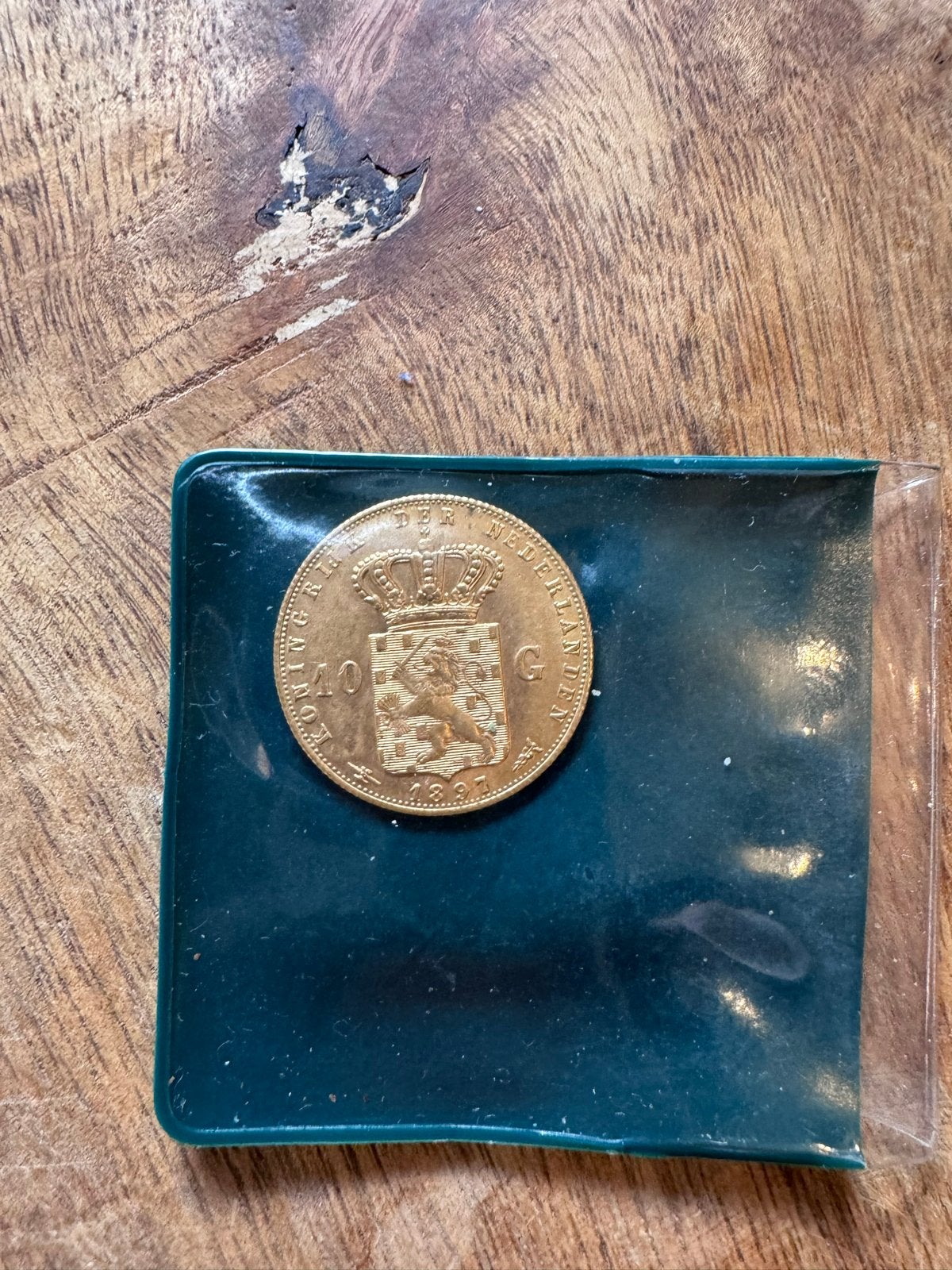 Gouden Tientje 1897 Koningin Wilhelmina, Koningin Wilhelmina, Losse munt, 10 gulden, Goud