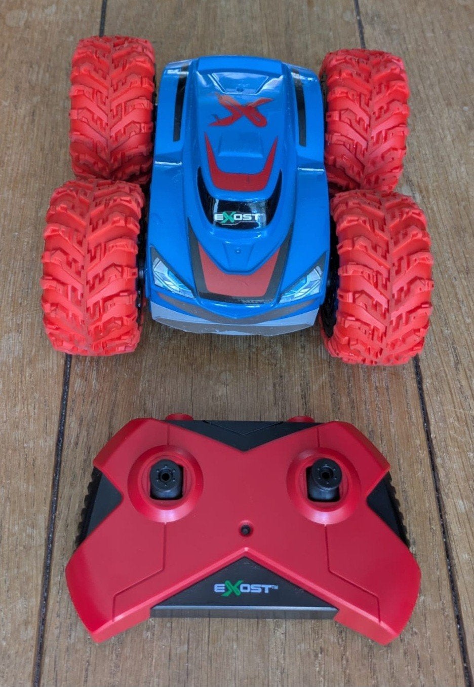 Exost 360 Mini Flip RC Auto - Werkt nog prima!, Ophalen of Verzenden, Gebruikt, RTR (Ready to Run)
