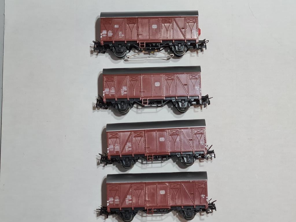 Marklin wagons 4410 en 4411, Hobby en Vrije tijd, Modeltreinen | H0, Ophalen of Verzenden, Wisselstroom, Wagon, Märklin