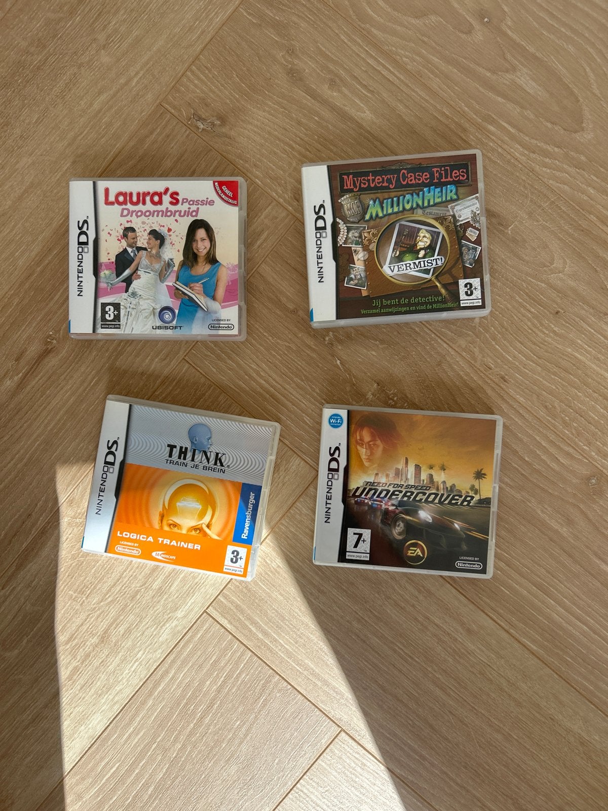Nintendo DS Games: Laura's Passie, Mystery Case Files, Think, Spelcomputers en Games, Games | Nintendo DS, Gebruikt, Overige genres