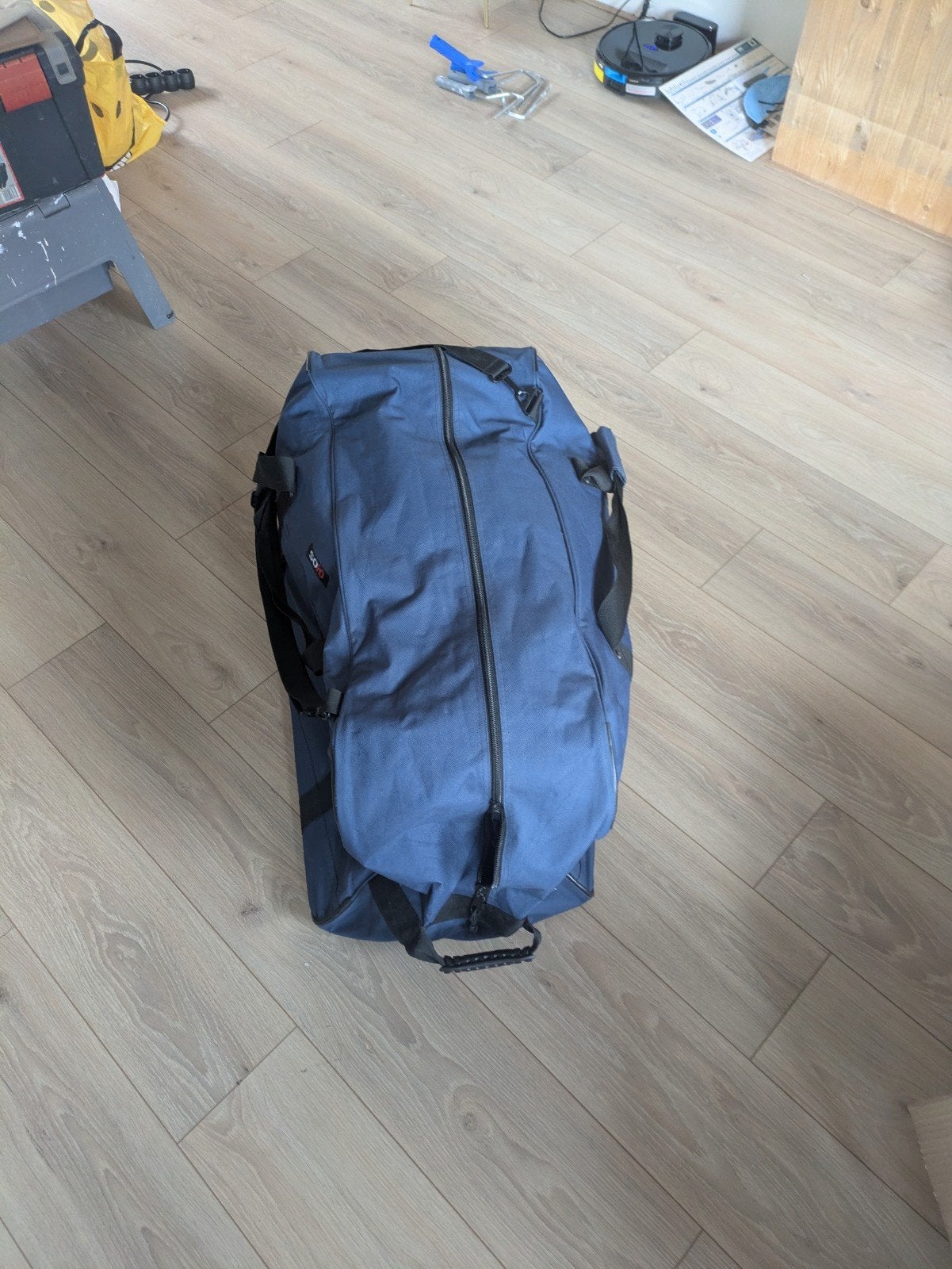 Grote reistas met wieltjes van Soho New york, 30 cm of meer, Gebruikt, Blauw, 80 cm of meer